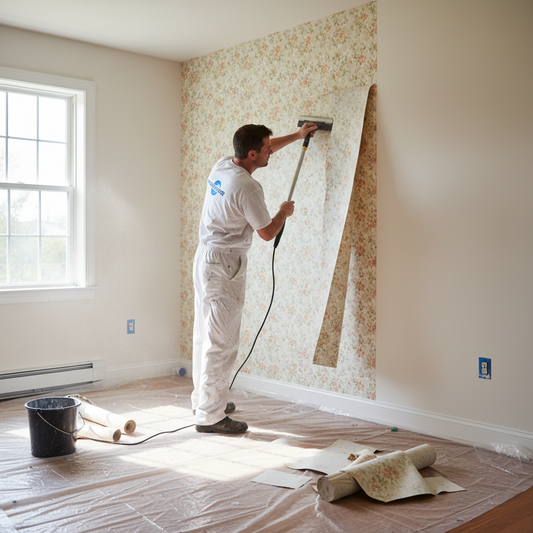 Professional wallpaper removal service