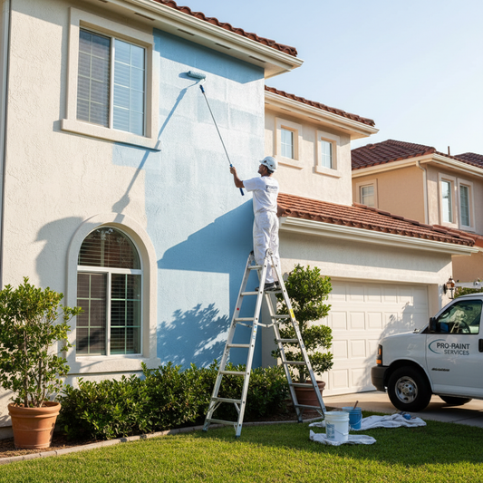 Professional exterior painting service