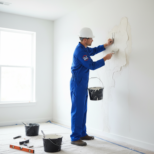 Professional plaster and crack repair service
