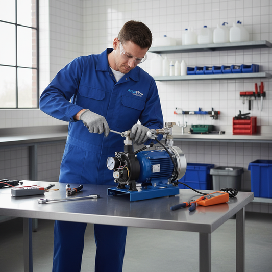 Professional water pump booster and repair service